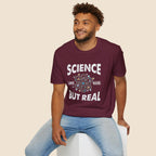 Science, Like Magic But Real Unisex T-Shirt Unisex Adult T-shirt Globally Fulfilled Science