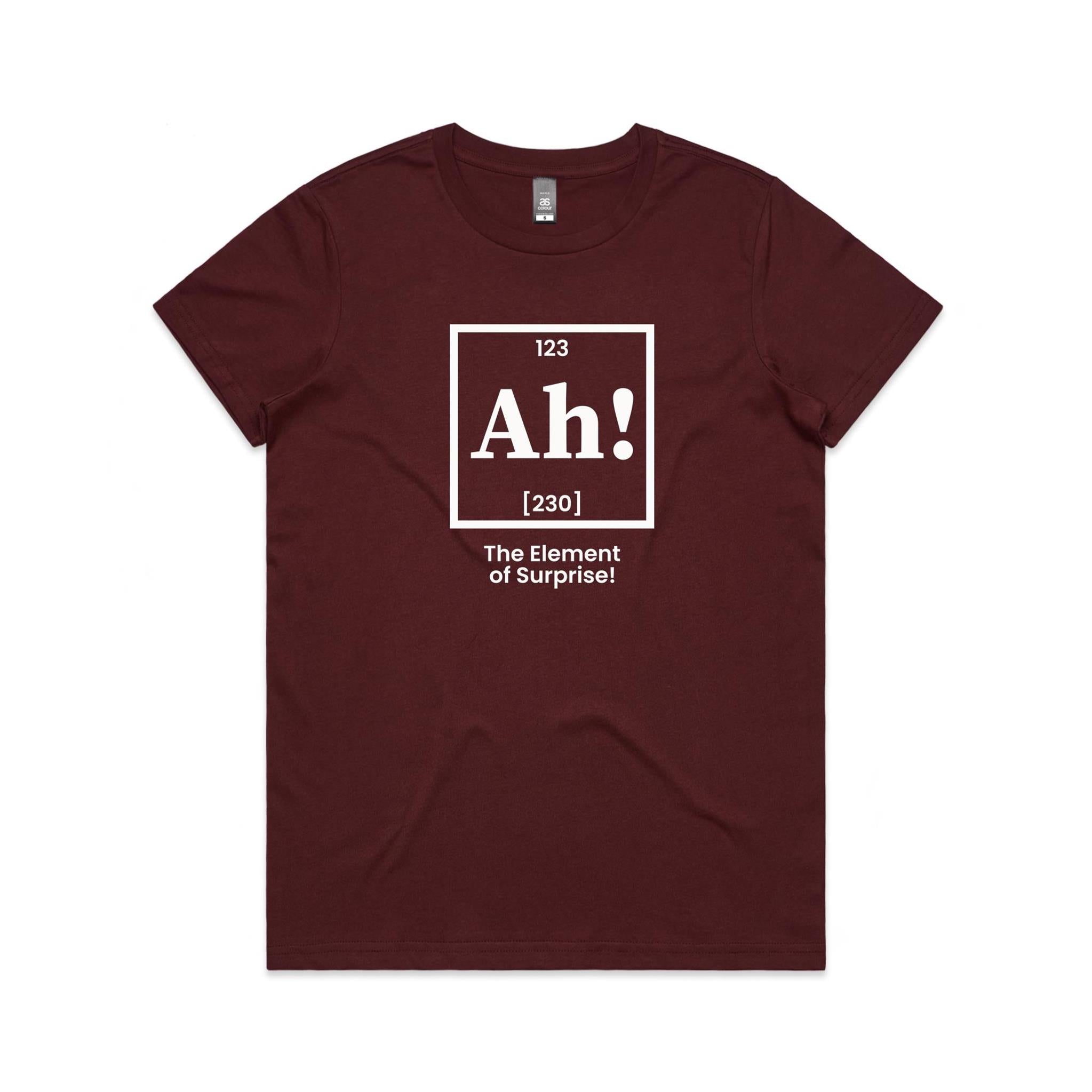 Ah! The Element Of Surprise Women's AS Colour T-shirt