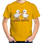Goose Bumps - Kids Youth T-Shirt Gold Kids Youth T-shirt animal Printed In Australia