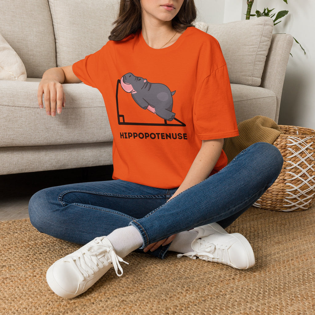 Hippopotenuse Hypotenuse Hippo Unisex T-shirt