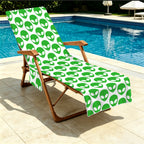 Aliens Beach Chair Towel Cover with Side Pockets