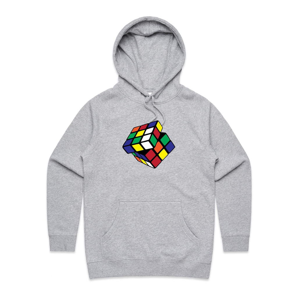 Game Cube - Womens Hoodie Grey Marle Womens Hoodie Games Printed In Australia