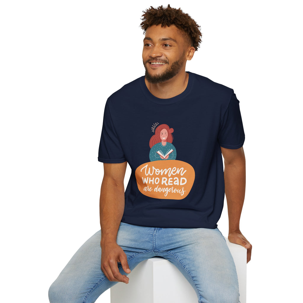 Women Who Read Are Dangerous - Unisex Softstyle T-Shirt