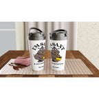 Personalised - I'm Saxy And I Know It - White 15oz Stainless Steel Travel Mug Personalised Travel Mug customise Globally Fulfilled music personalise