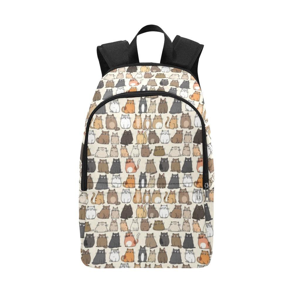 Lots Of Cats - Fabric Backpack