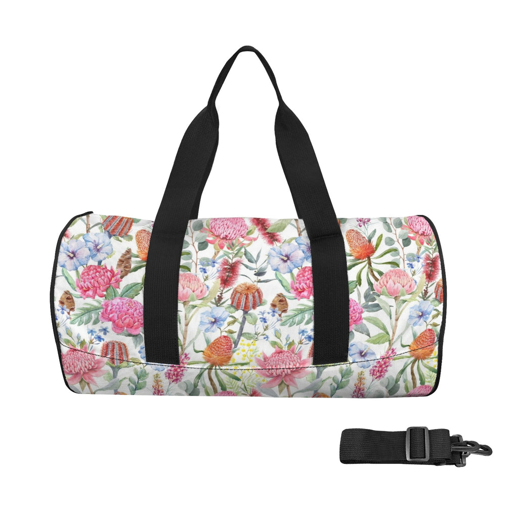 Australian Flowers Duffle Bag one size Duffle Bag Printed Offshore