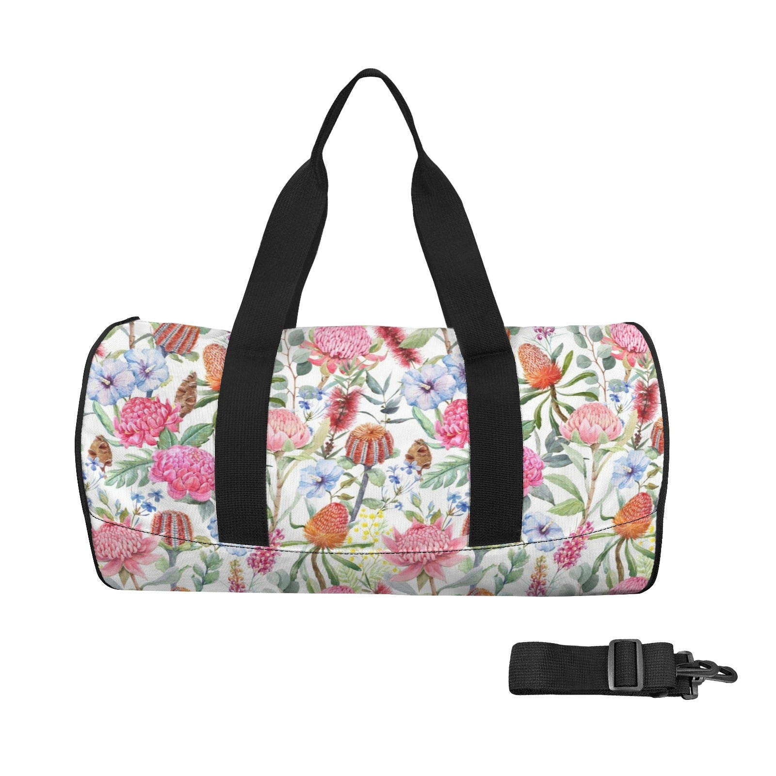 Australian Flowers Duffle Bag one size Duffle Bag Printed Offshore