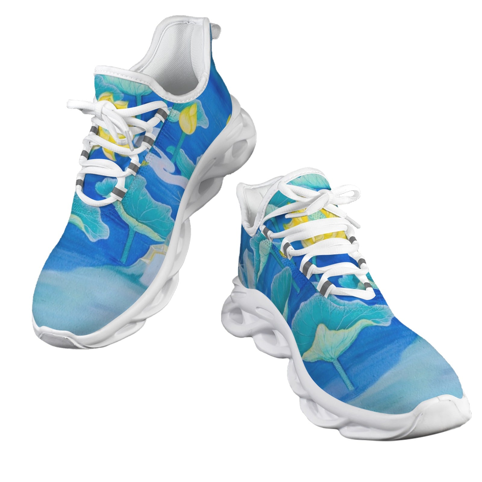 Water Flower Women's Twisted Sole Sneakers
