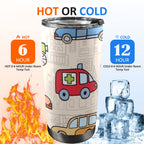 Kids Cars - 20oz Mobile Tumbler with Lid (Black Lock) 20oz Travel Mug Printed Offshore