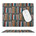 Books - Leather Mouse Pad white One size Leather Mouse Pad Printed Offshore Reading