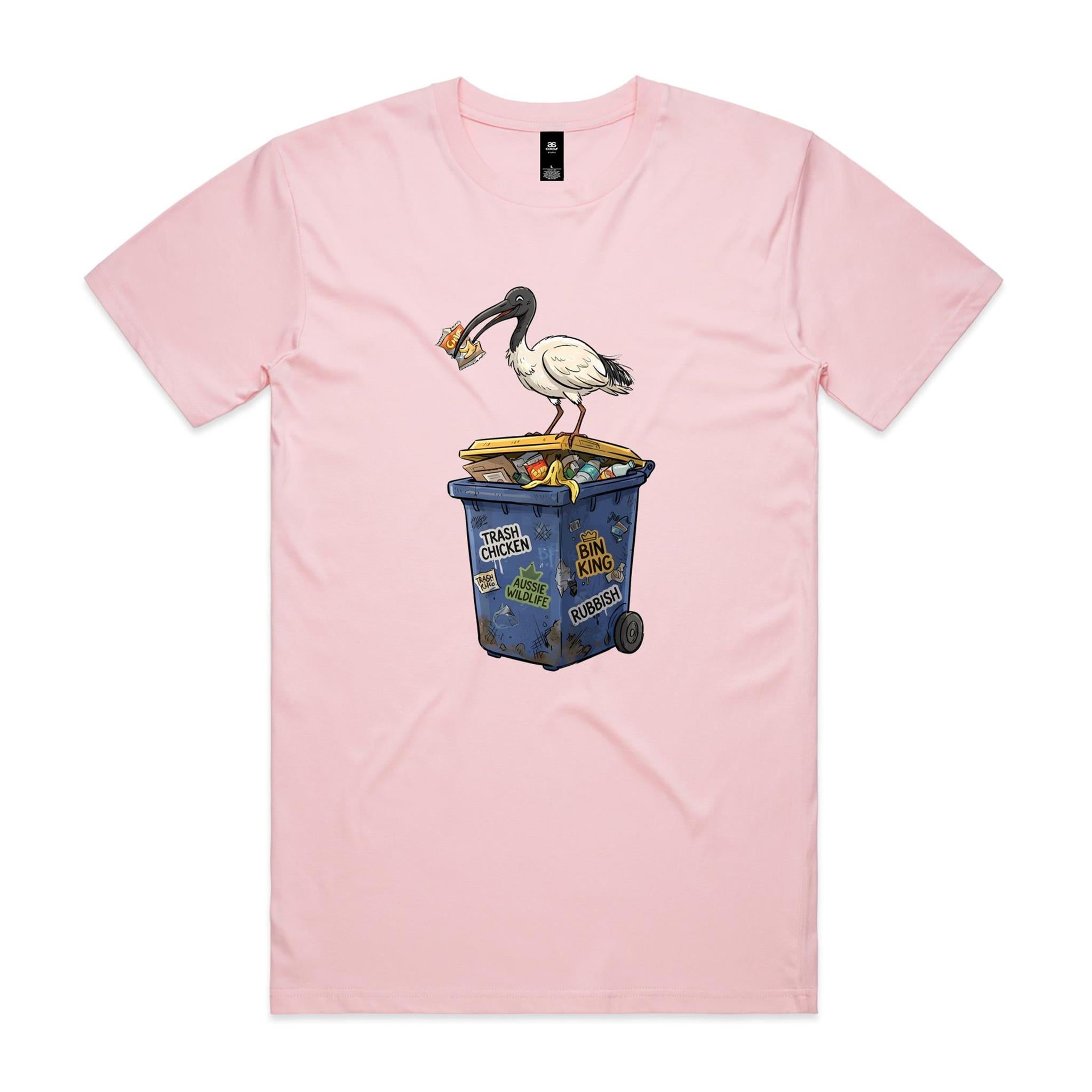 Bin Chicken Australian Ibis Men's AS Colour T-shirt