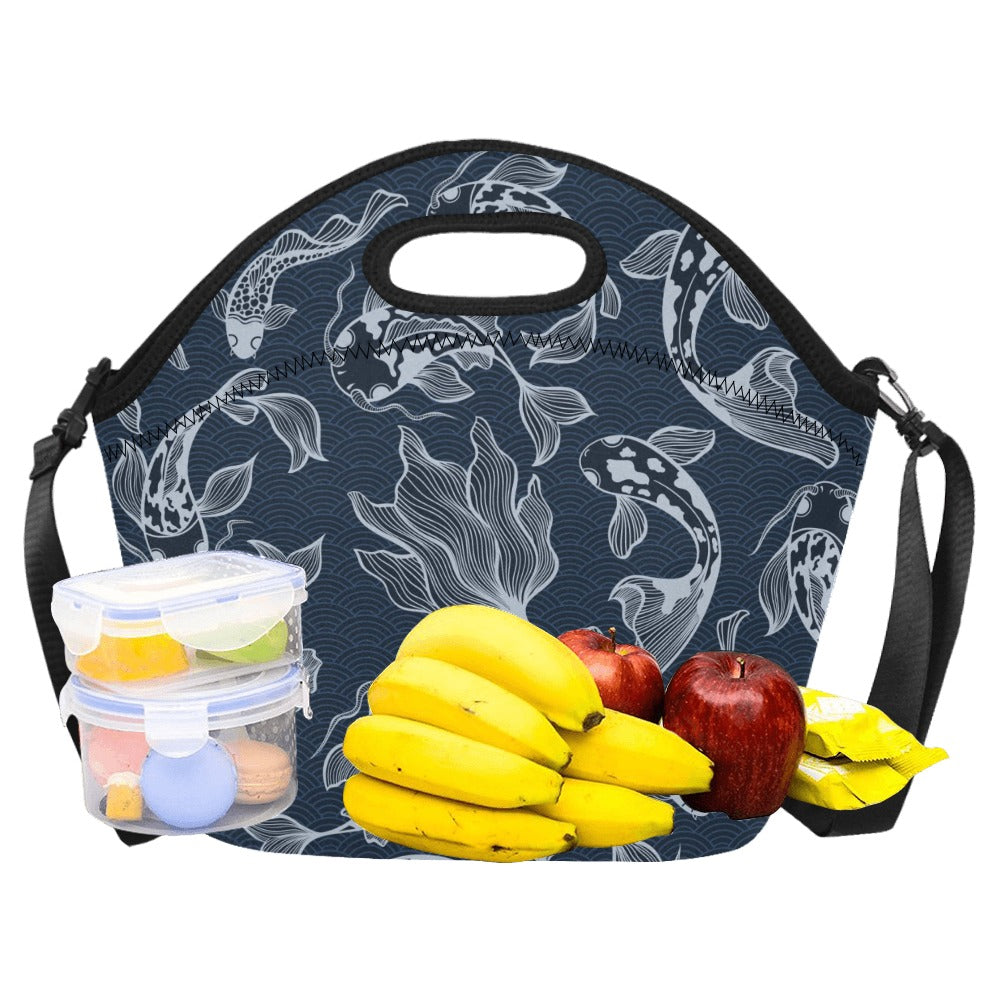 Blue Fish - Neoprene Lunch Bag Neoprene Lunch Bag Printed Offshore