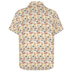 Beach Shack Women's Collared Pocketless Short Sleeve Shirt
