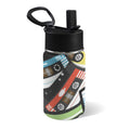 Cass 12oz Kids Water Bottle with Straw Lid