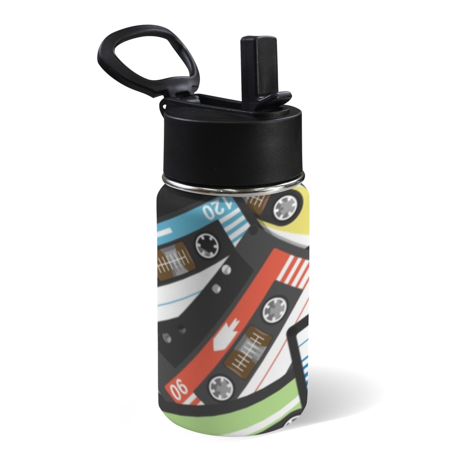 Cass 12oz Kids Water Bottle with Straw Lid