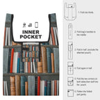 Books - Collapsible Shopping Bag