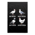 Bin Chicken AS Colour Tea Towel