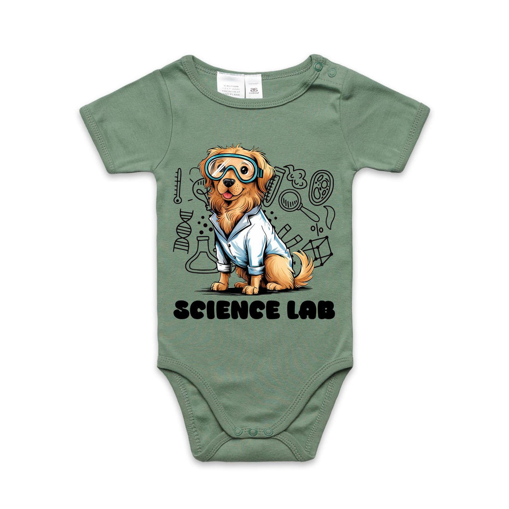 Science Lab AS Colour Baby Bodysuit