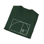 Fibonacci Unisex Softstyle T-Shirt T-Shirt Australian Printer Maths Science