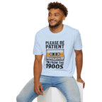 Cassette Tape, Please Be Patient, I'm From The 1900's Unisex Softstyle T-Shirt Unisex Adult T-shirt Australian Printer Music