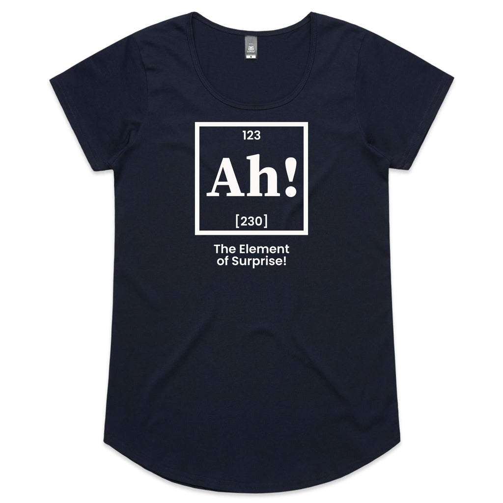 Ah! The Element Of Surprise Women's AS Colour Scoop Neck T-Shirt