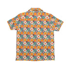 Happy Retro Flowers - Senior Kids Hawaiian Shirt