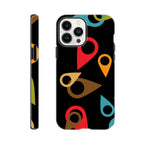 Where Am I, Location Pin - Apple iPhone Tough case iPhone 13 Pro Max iPhone Tough Case Globally Fulfilled