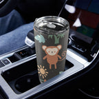 Monkey Swing - 20oz Mobile Tumbler with Lid (Black Lock)