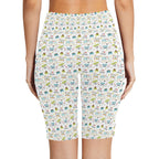 Camping Life Women's Bike Shorts With Side Pockets Women's Bike Shorts Printed Offshore