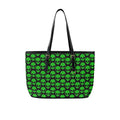 Aliens PU Leather Tote Bag Large One Size Leather Tote Bag-Large Printed Offshore