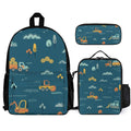 Trucks Three Piece Backpack Set white One size Three Piece Backpack Set Printed Offshore