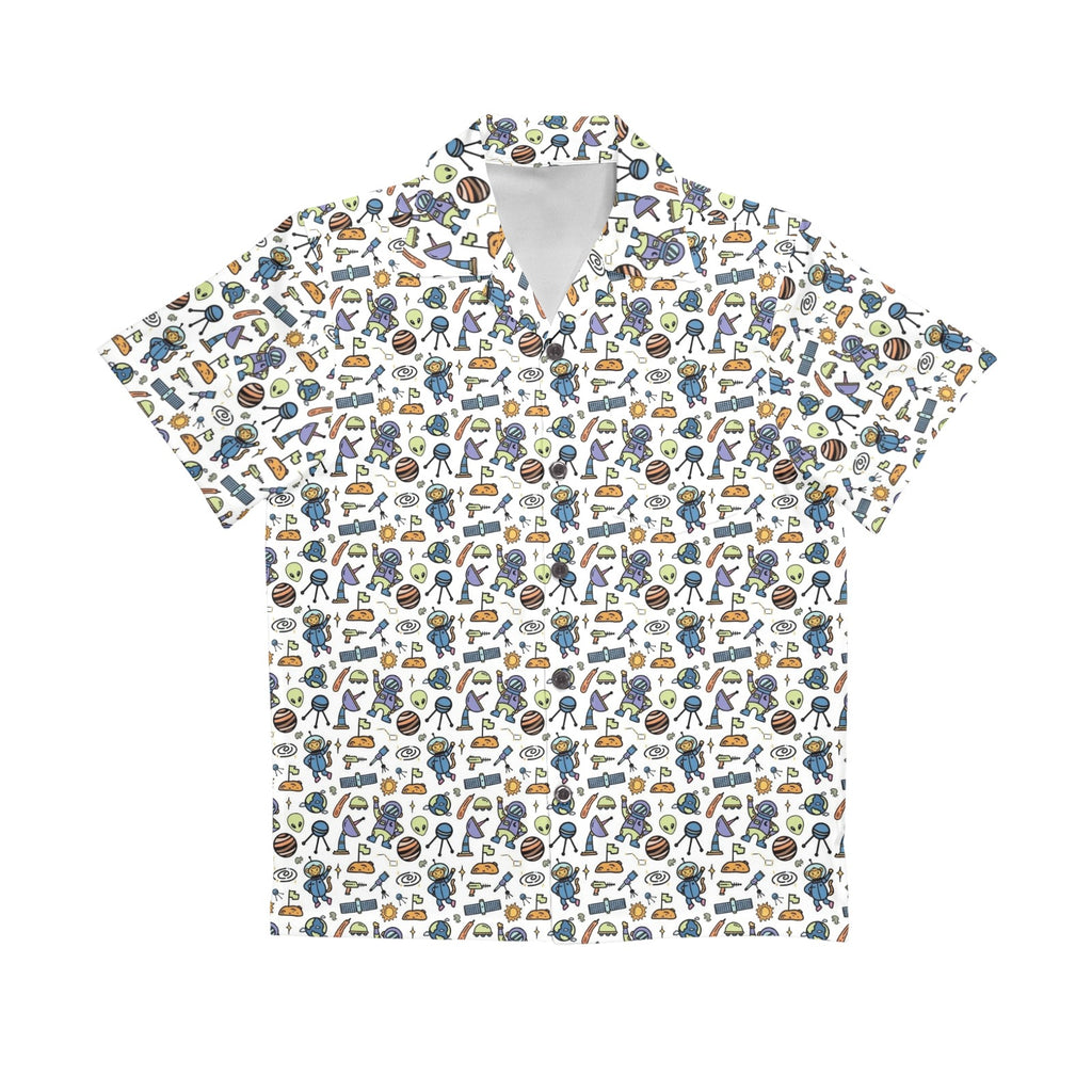 All About Space Senior Kids Hawaiian Shirt