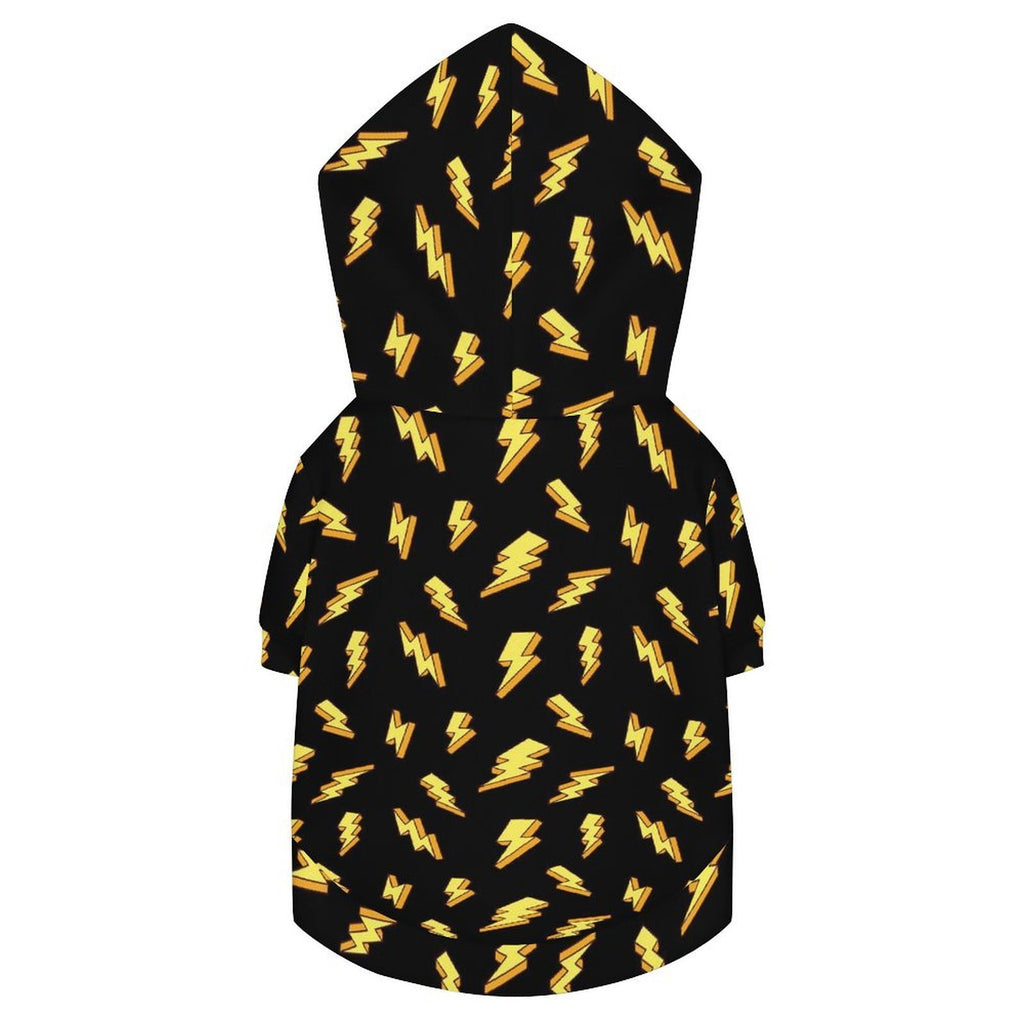 Lightning Bolts Pet Hoodie (Small Size)