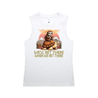 Sloth, We'll Get There When We Get There - AS Colour Women's Maple Tank