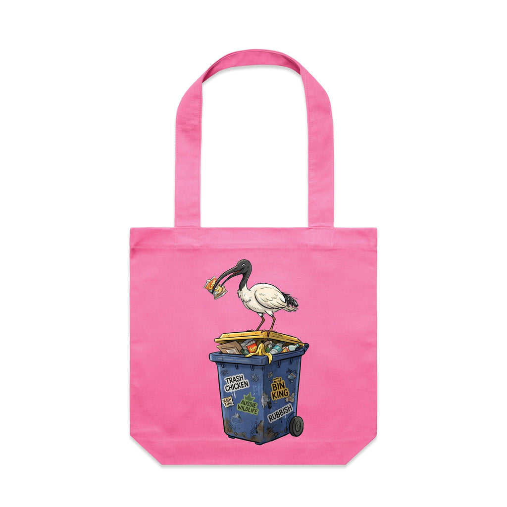 Bin Chicken Australian Ibis Canvas Tote Bag