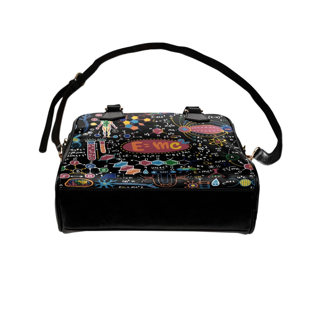 Science Time - Shoulder Handbag (Model 1634) Shoulder Handbags (1634)
