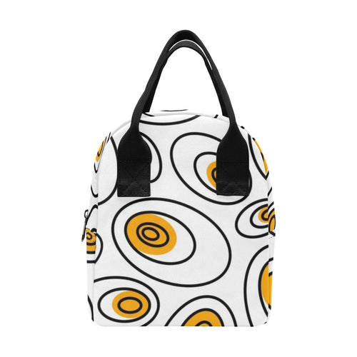 Abstract Eggs - Zipper Lunch Bag One Size Zipper Lunch Bag Printed Offshore