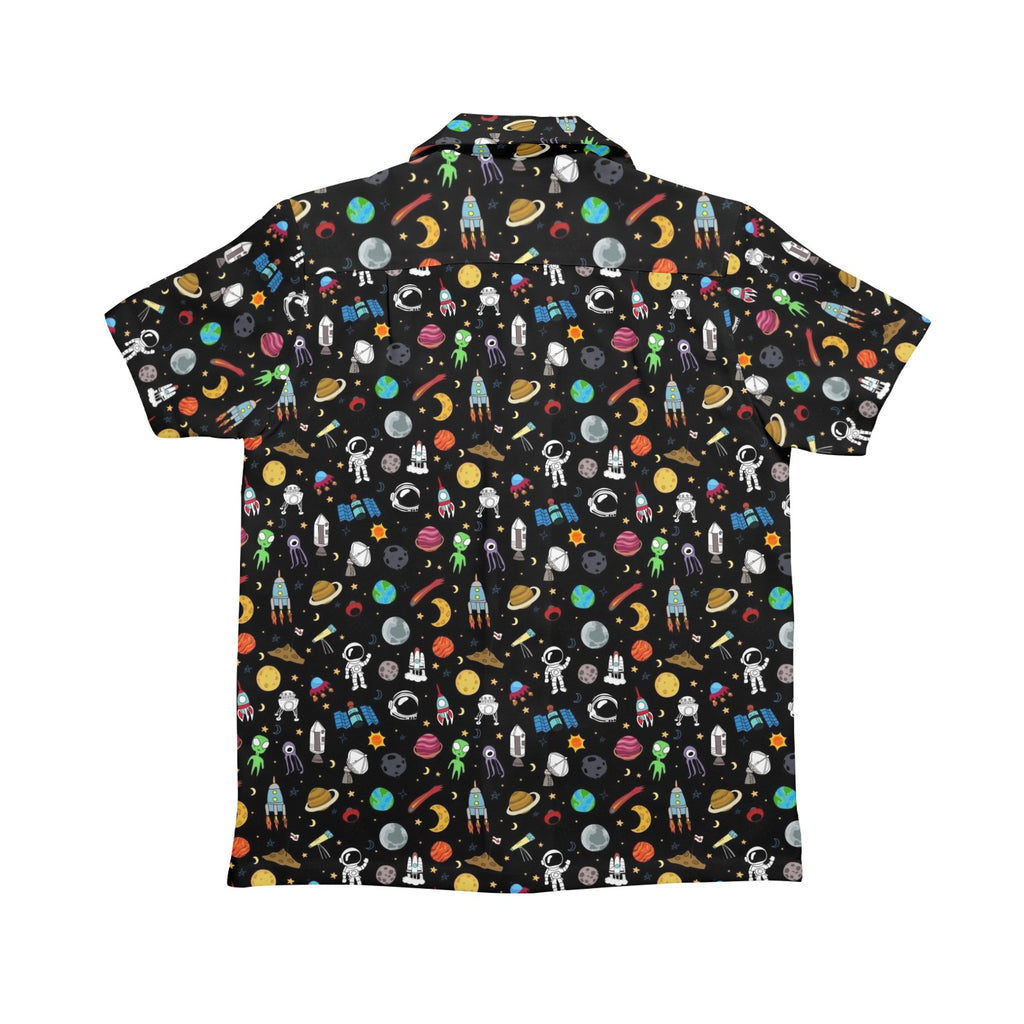 Fun Space Senior Kids Hawaiian Shirt