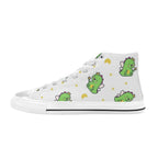 Dinosaur Fairy - Kids' High Top Canvas Shoes US6Y Kids High Top Canvas Shoes animal Printed Offshore