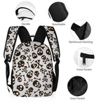Skull And Crossbones Backpack, Lunch Bag & Pencil Case Set