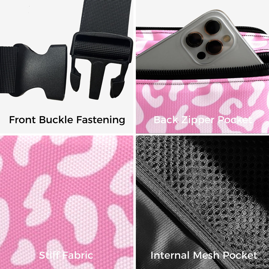 Pink Leopard - Belt Bag
