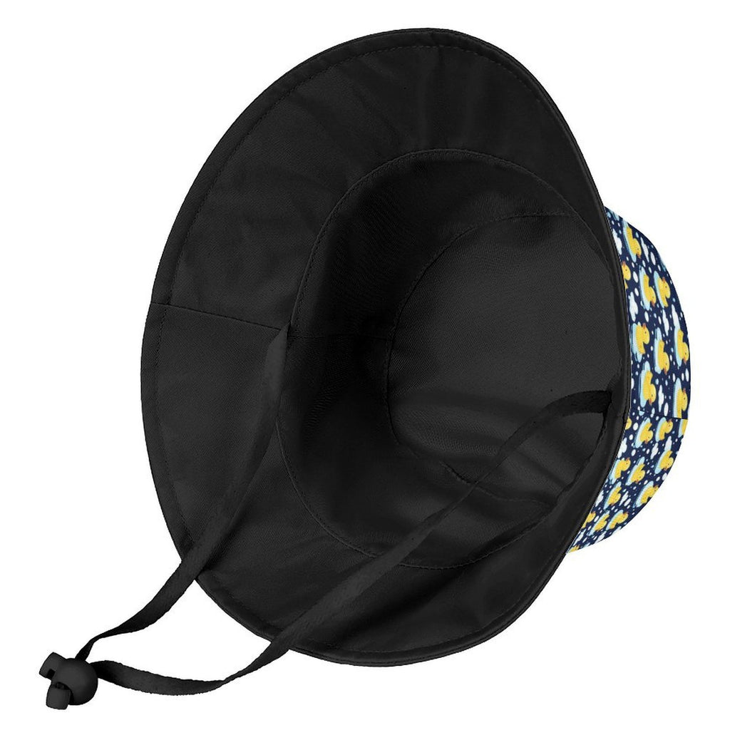 Rubber Ducks On Dark Kids' Bucket Hat