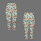 Surfing Safari Women's High Waist Pocket Capri Yoga Leggings