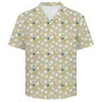 Chicken Life Men's Crinkle Hawaiian Shirt