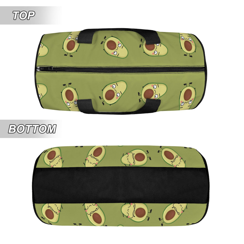 Avocado Characters Duffle Bag Duffle Bag Printed Offshore