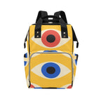 Eyes on Yellow - Multi-Function Backpack, Nappy / Diaper Bag