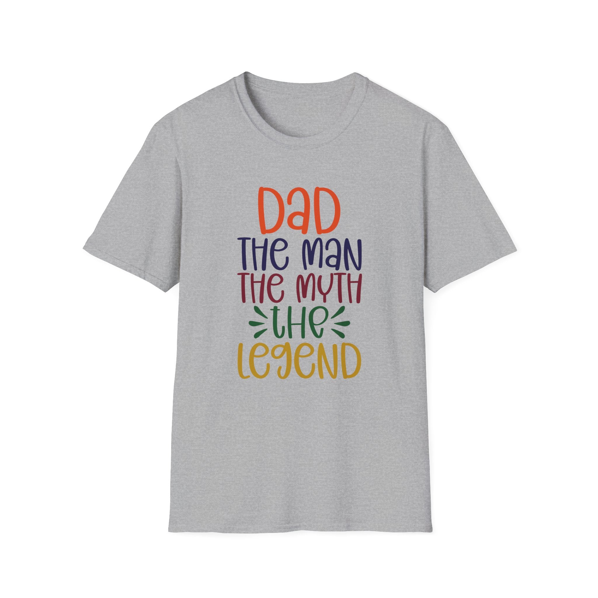 Dad, The Man, The Myth, The Legend - Unisex Softstyle T-Shirt
