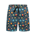 Galaxy Men's Mid-Length Beach Shorts Men's Mid-Length Beach Shorts Printed Offshore Space