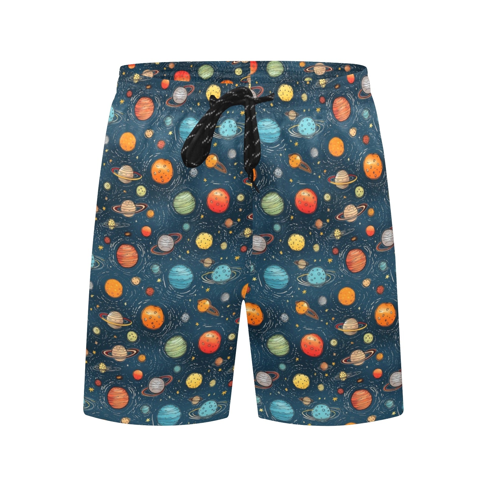 Galaxy - Men's Mid-Length Beach Shorts Men's Mid-Length Beach Shorts Printed Offshore Space