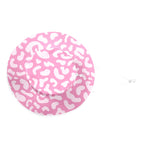 Pink Leopard Wide Brim Bucket Hat Wide Brim Bucket Hat animal Printed Offshore